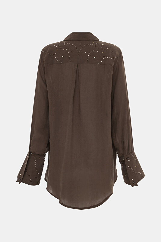 DARK BROWN BLOUSE 2