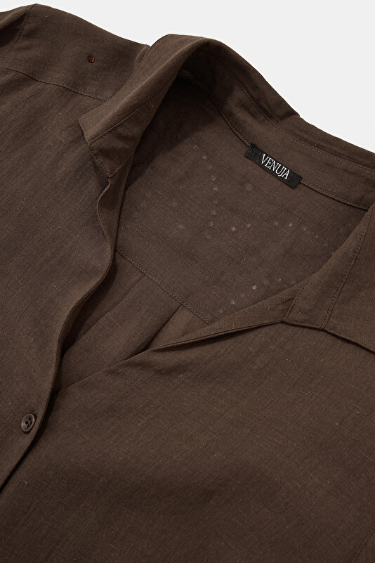DARK BROWN BLOUSE 3