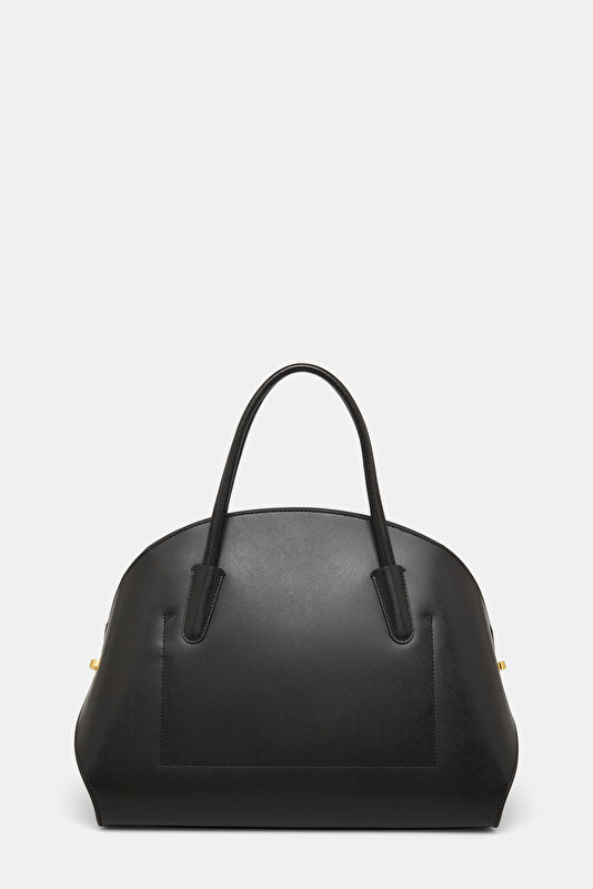 BLACK LEATHER BAG 4