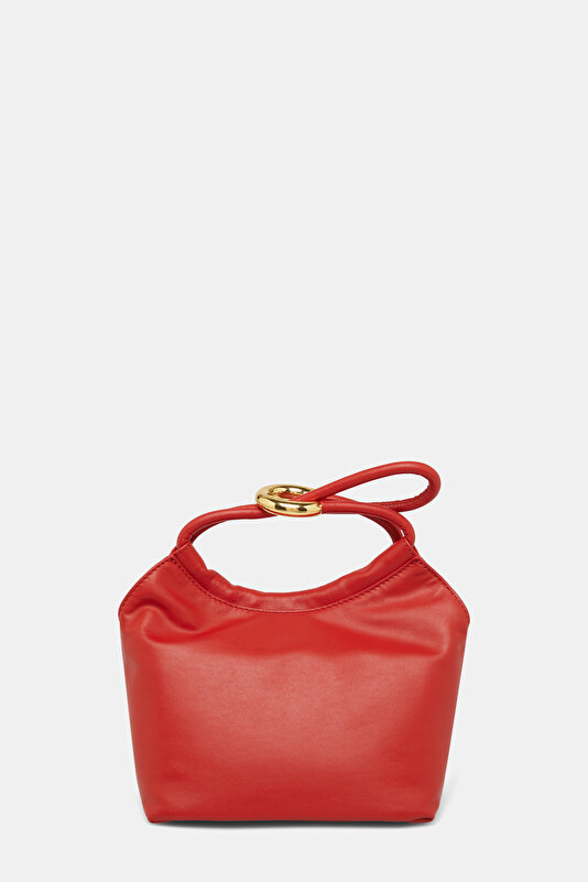 RED LEATHER BAG 4