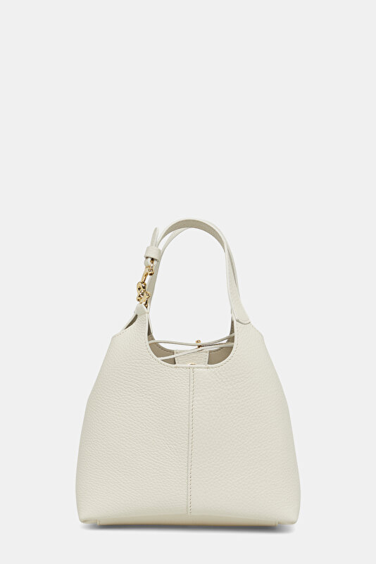 ECRU LEATHER BAG