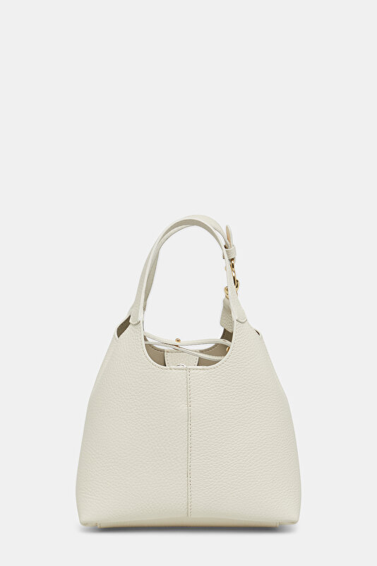 ECRU LEATHER BAG 4