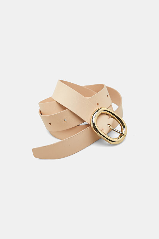 BEIGE LEATHER BELT 3