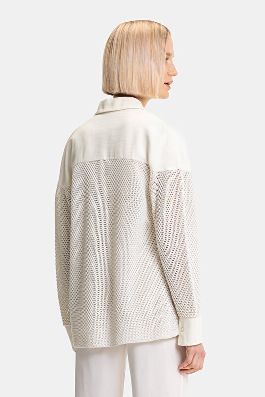 ECRU LONG SLEEVE SHIRT 2