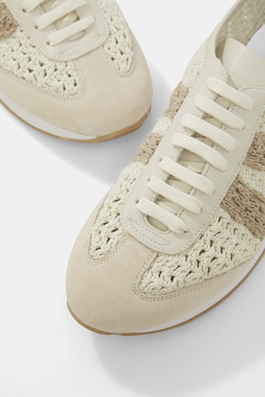 MINK LEATHER SNEAKER KADIN 4