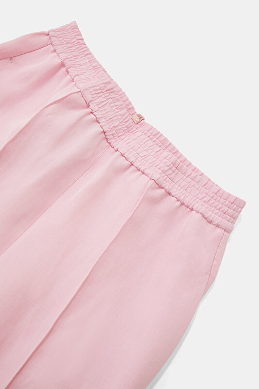 PINK WIDE LEG TROUSERS 3