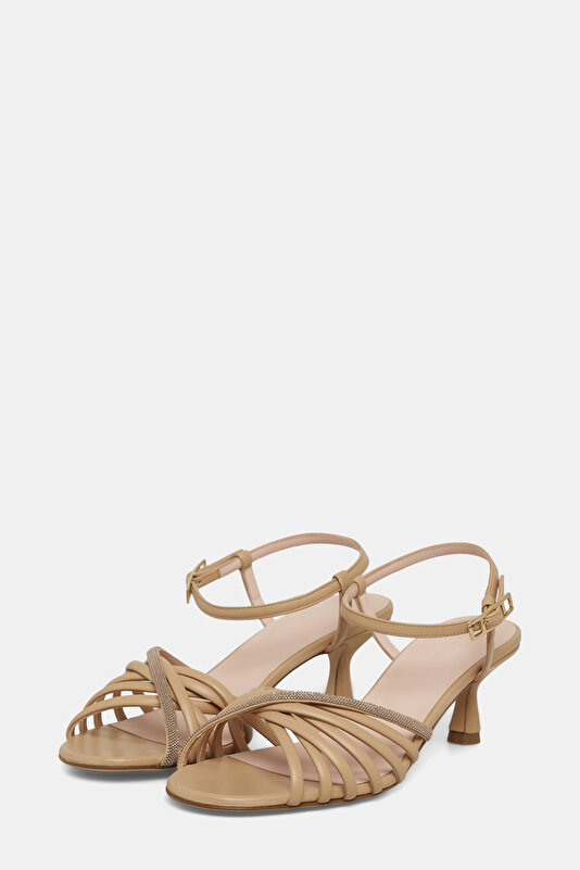 BEIGE LEATHER SHOE 2