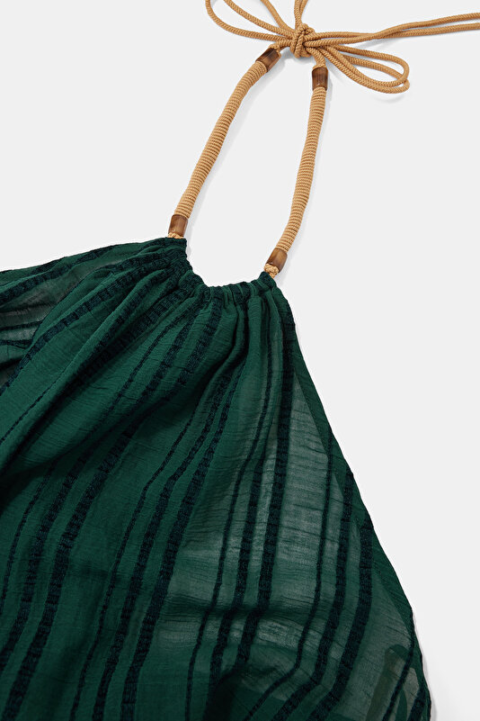 DARK GREEN DRESS 3