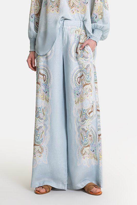 MULTICOLOR DESIGN FILLED TROUSERS 2