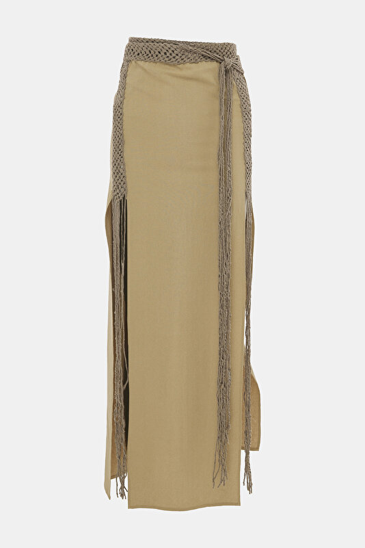 LIGHT BROWN SKIRT