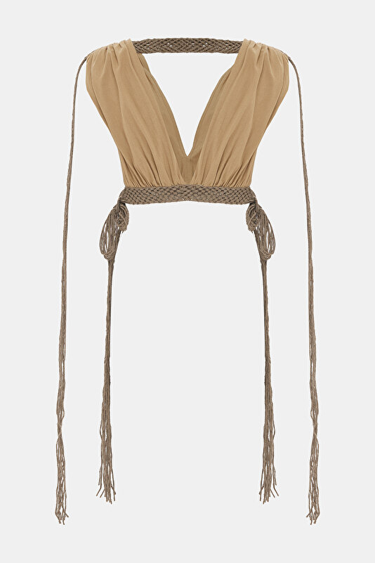LIGHT BROWN BLOUSE 2