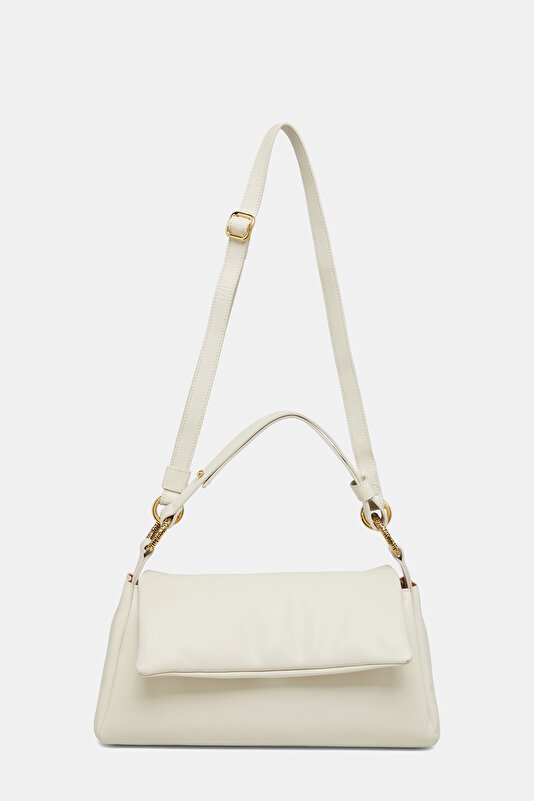 ECRU LEATHER BAG 2