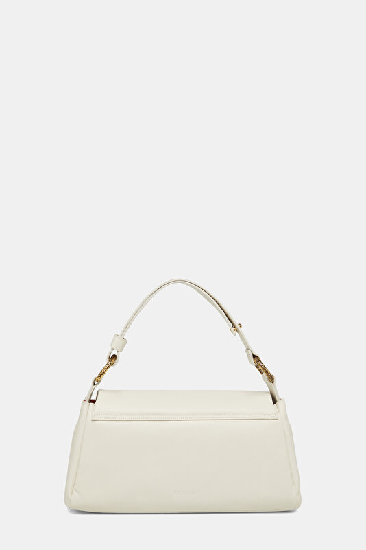 ECRU LEATHER BAG 4