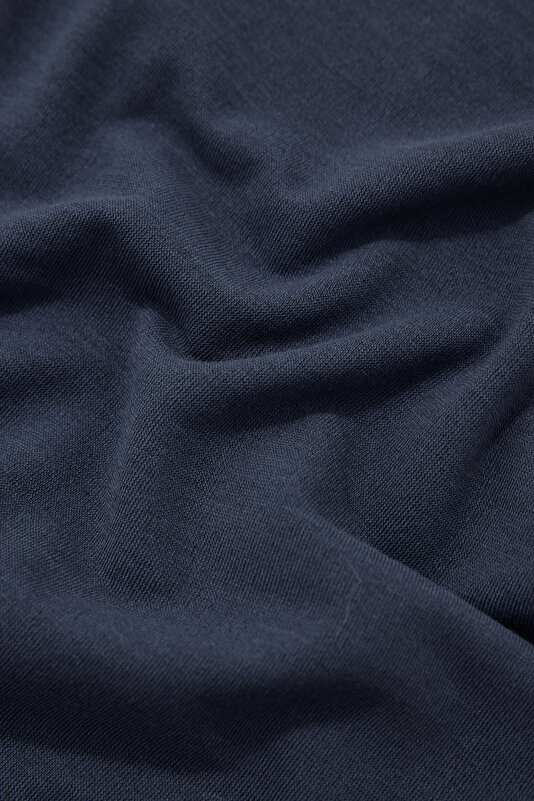 NAVY BLUE BICYCLE COLLAR SHORT SLEEVE TSHIRT 4