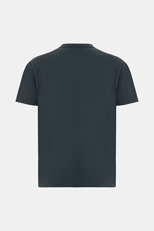 BLACK BICYCLE COLLAR SHORT SLEEVE TSHIRT 2