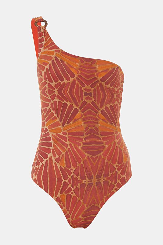 BROWN SWIMSUIT