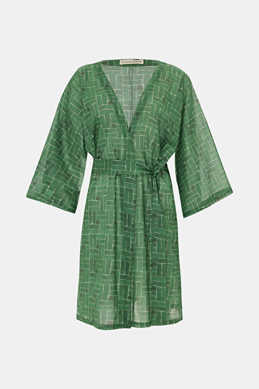 GREEN KIMONO
