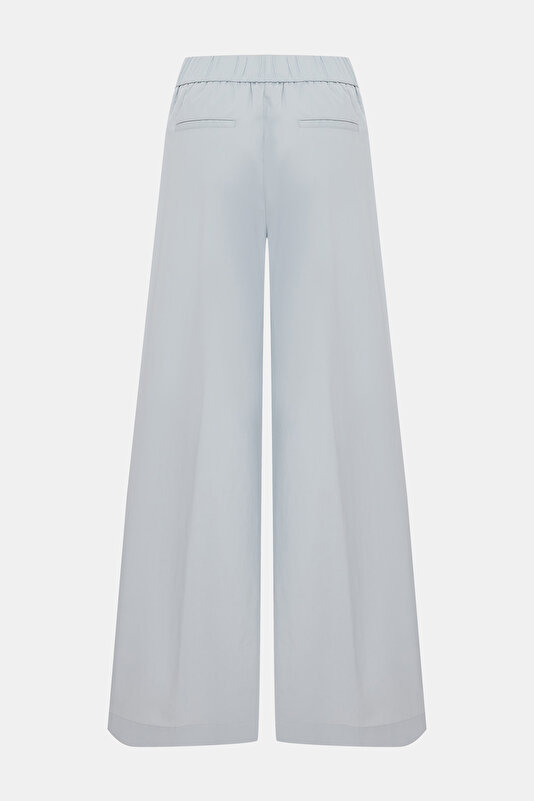 GREY WIDE LEG TROUSERS 2
