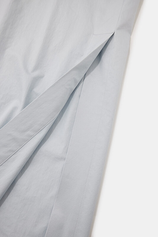 GREY WIDE LEG TROUSERS 4