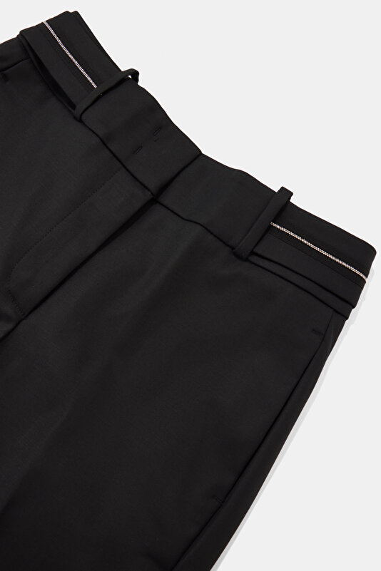 BLACK SKINNY LEG TROUSERS 3