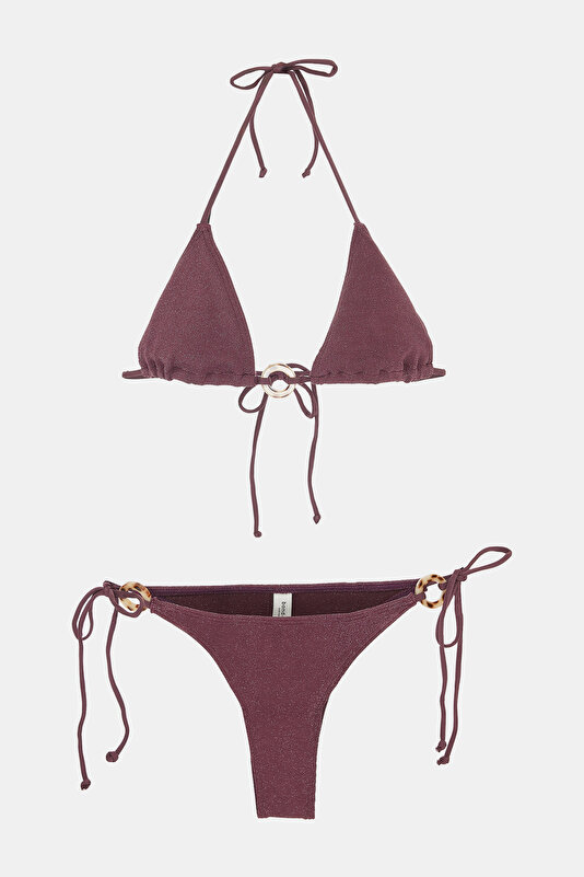 DARK PURPLE BIKINI