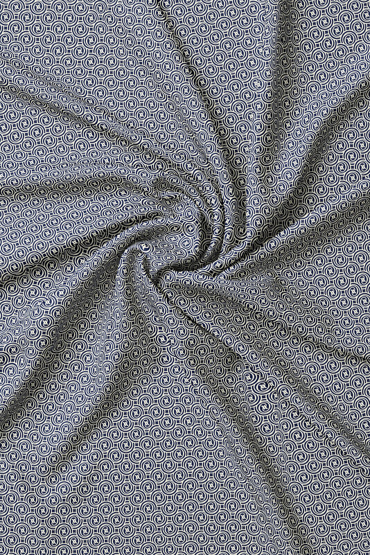 ECRU MONOGRAM TWILL SCARF 2