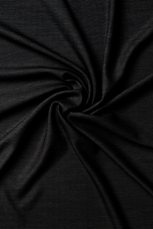 ECRU COTTON/SILK SCARF 2