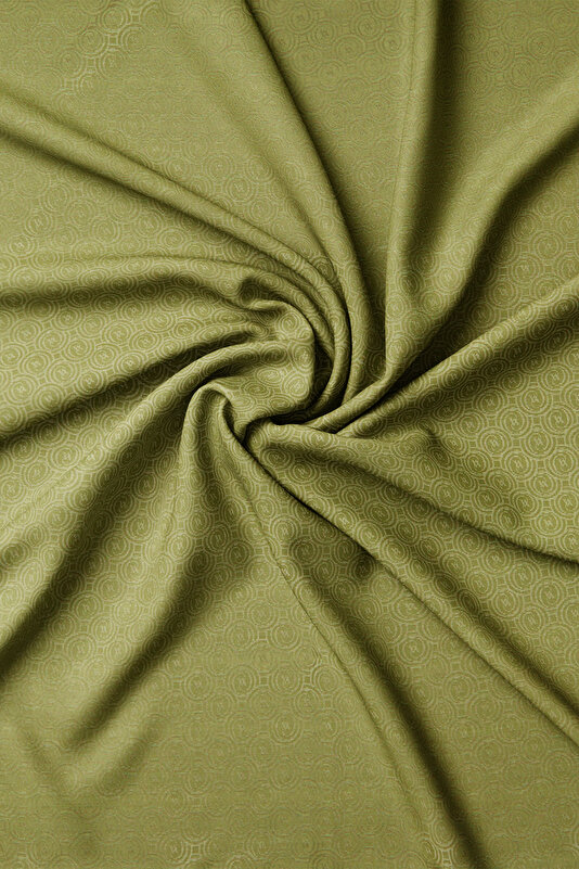 LIGHT KHAKI COTTON/SILK SCARF 2