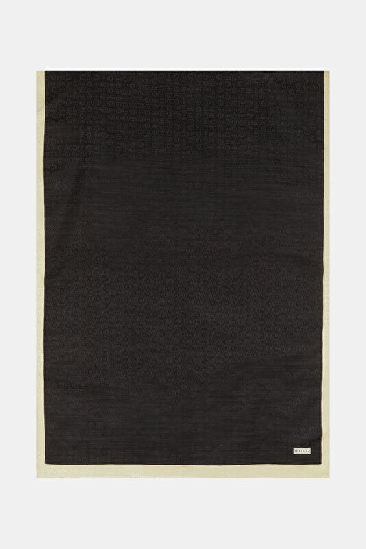 ECRU COTTON/SILK SHAWL