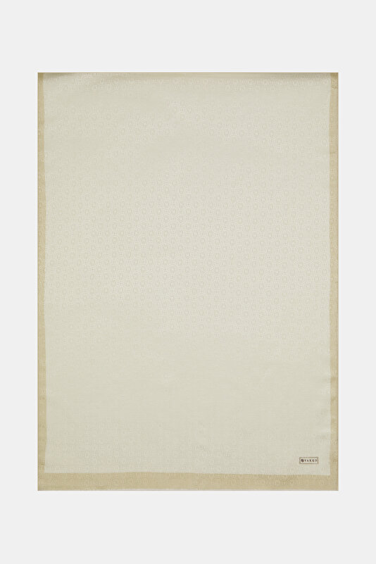 ECRU COTTON/SILK SHAWL