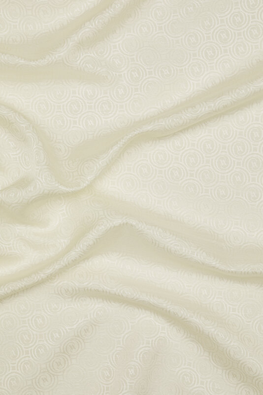 ECRU COTTON/SILK SHAWL 2