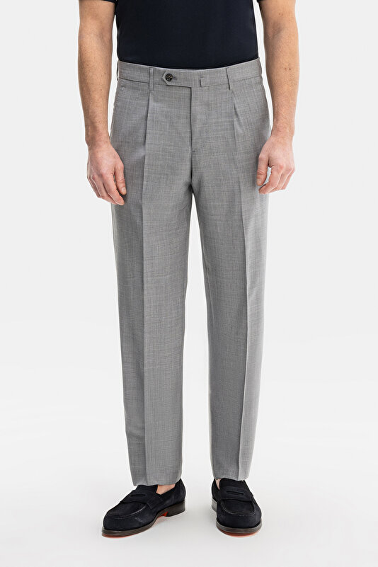 GREY SERGE TROUSERS 2