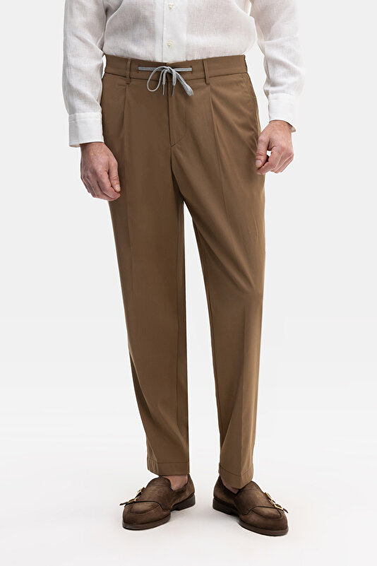 DARK BEIGE TROUSERS 2