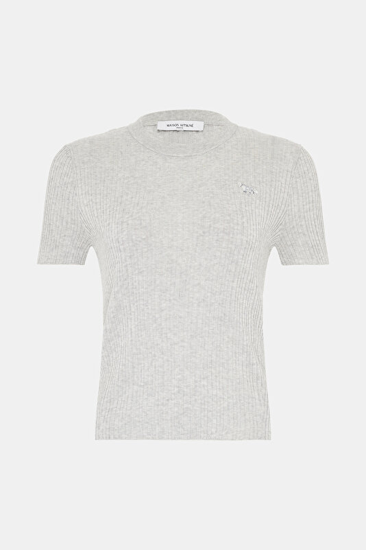 GRAY MELANGE TSHIRT