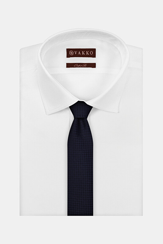 MICRO DESENLİ İPEK KRAVAT 2