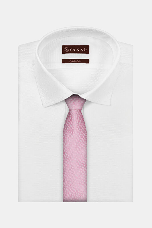 MICRO DESENLİ İPEK KRAVAT 2