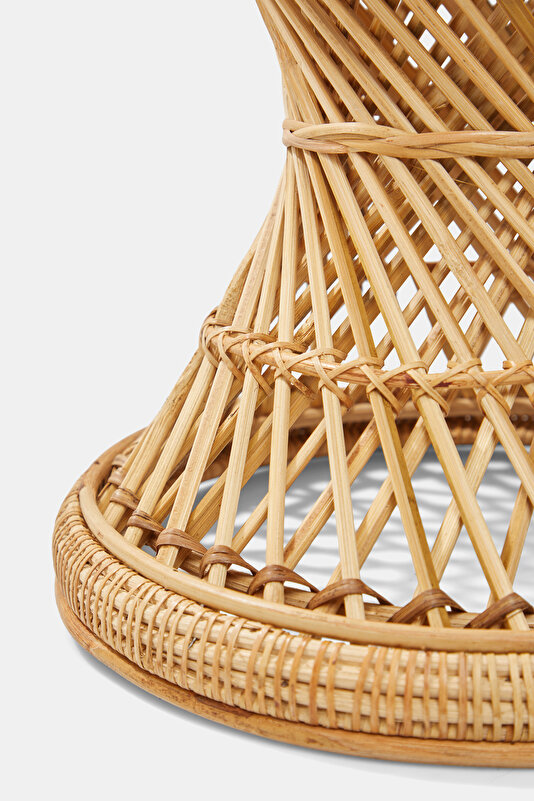 SNIKE RATTAN STOOL-L 2