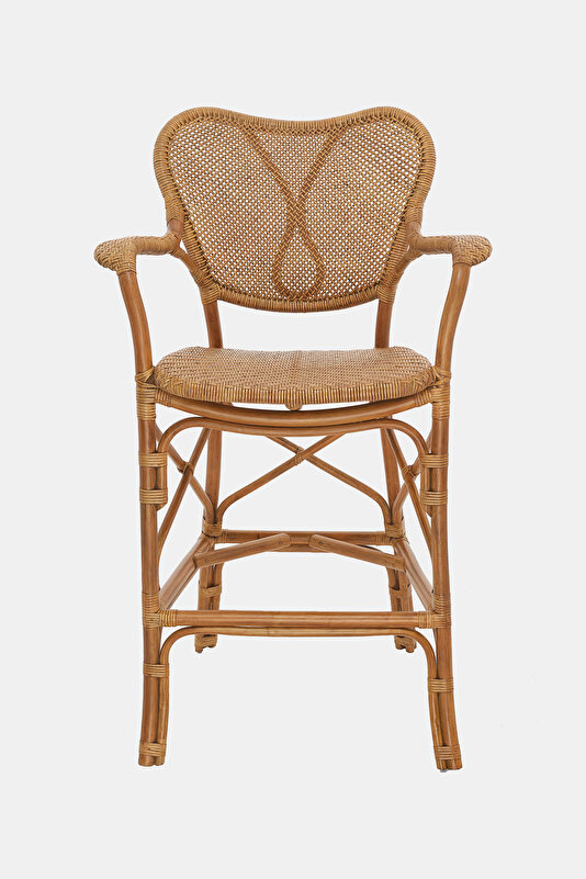 ATLAS RATTAN BAR CHAIR