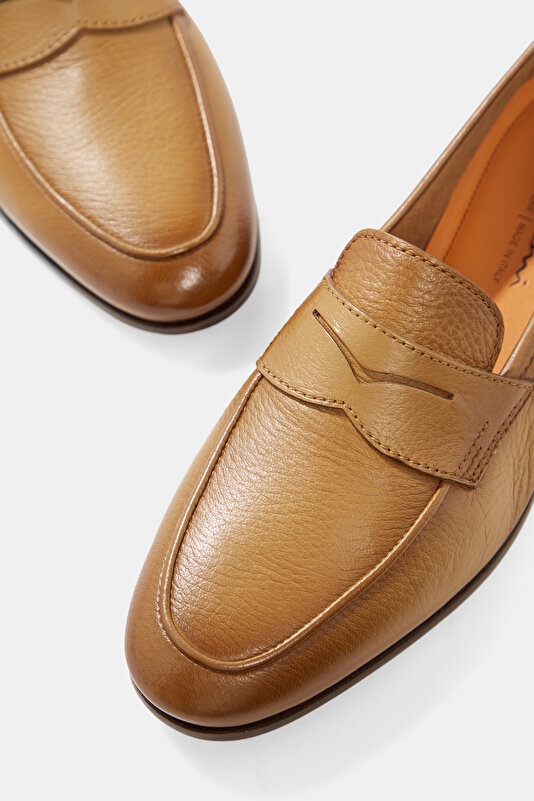 BANTLI DERİ LOAFER AYAKKABI 4