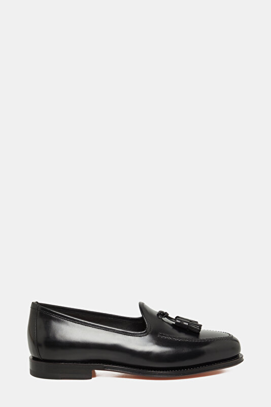 BLACK LEATHER SHOE