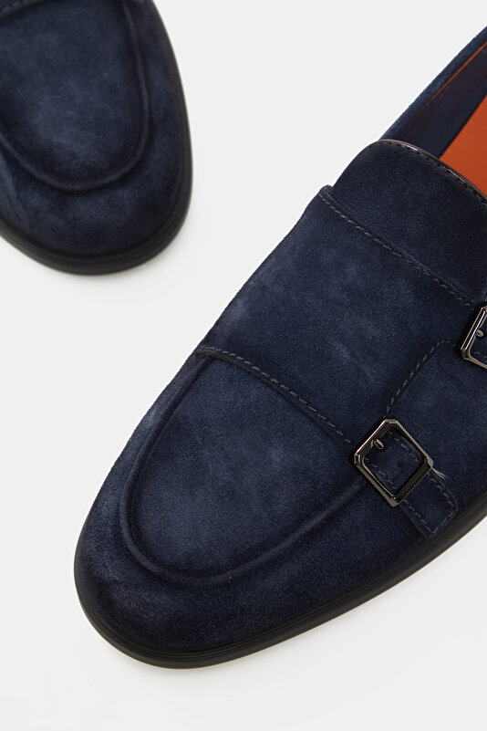 ÇİFT TOKALI SÜET DERİ LOAFER 4
