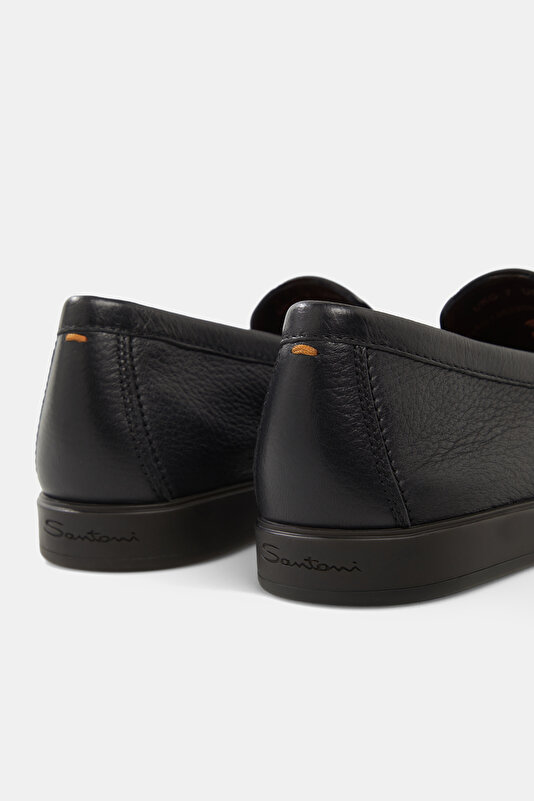 BLACK LEATHER SHOE 4