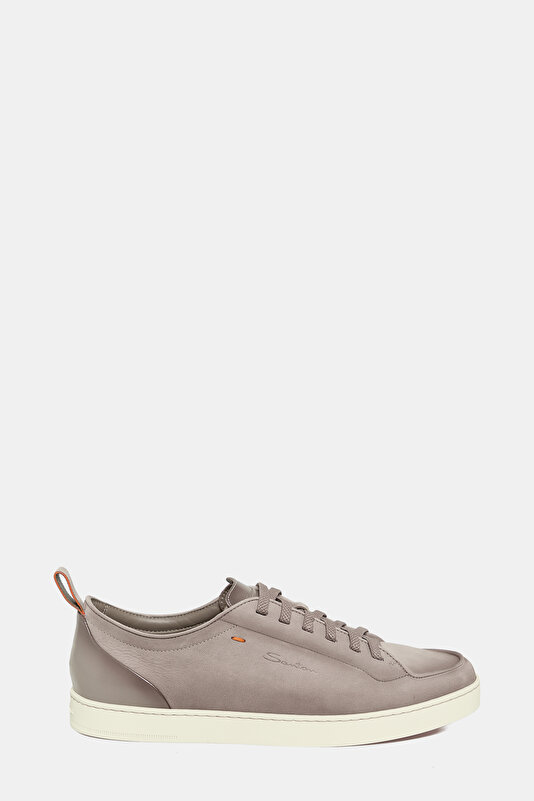 BAĞCIKLI SÜET DERİ SNEAKER AYAKKABI