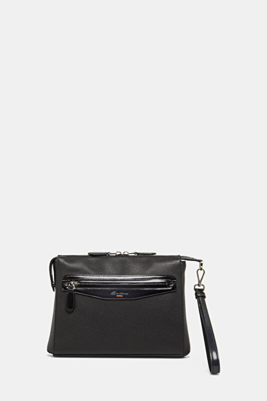 DERİ CLUTCH ÇANTA