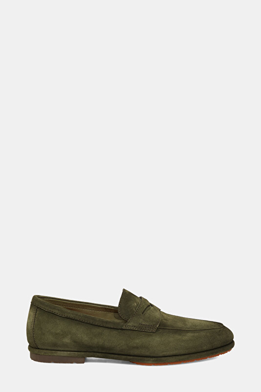 SÜET DERİ LOAFER AYAKKABI
