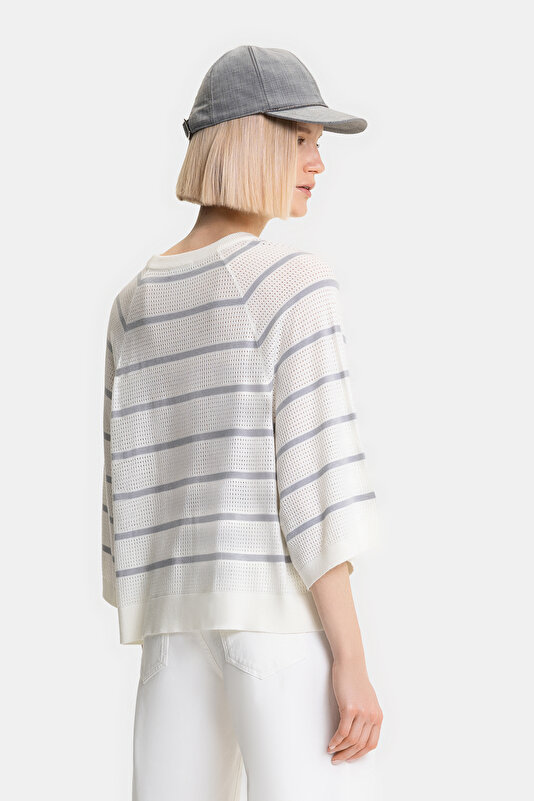GREY BASIC / ROUND NECKLINE TRICOT 2