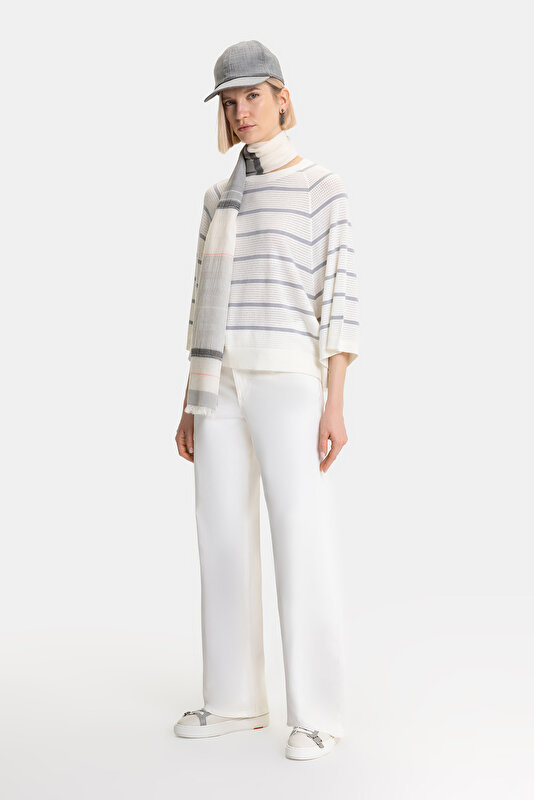 GREY BASIC / ROUND NECKLINE TRICOT 3