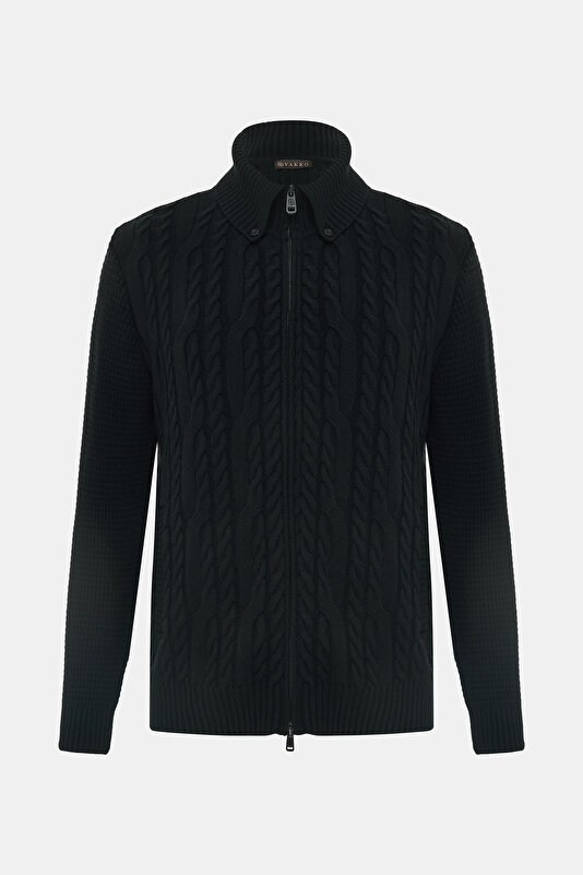 BLACK TRICOT