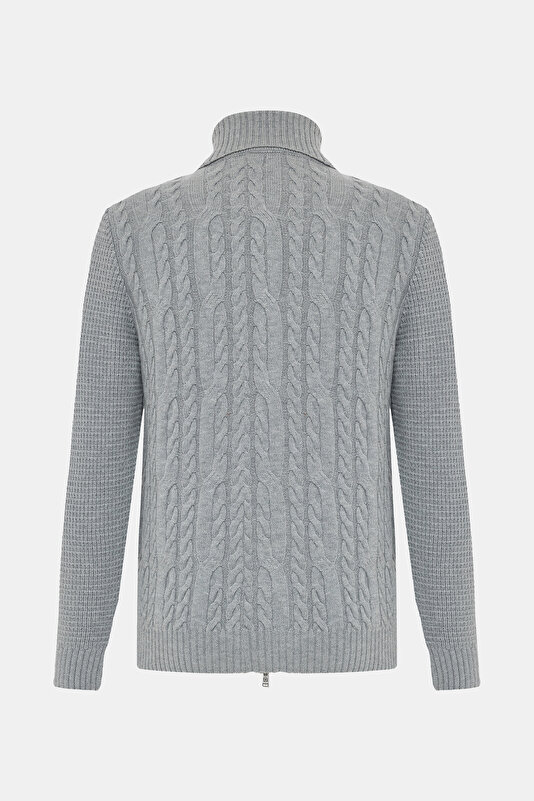 GRAY MELANGE TRICOT 2