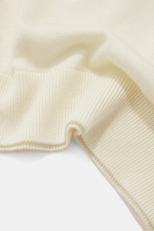 ECRU BASIC / ROUND NECKLINE TRICOT 4